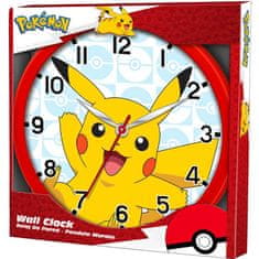 ToyCompany Nástěnné hodiny Pokémon 24cm