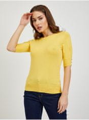Orsay Žlutý dámský lehký svetr ORSAY XS