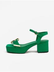 Love Moschino Zelené dámské sandály Love Moschino 40