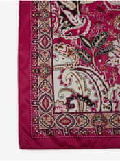 Orsay Tmavě růžový dámský vzorovaný saténový šátek UNI