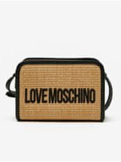 Love Moschino Světle hnědá dámská crossbody kabelka Love Moschino UNI