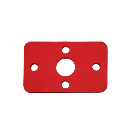 Tutee Plavecká deska KLASIK červená (32,6x20x3,8cm)