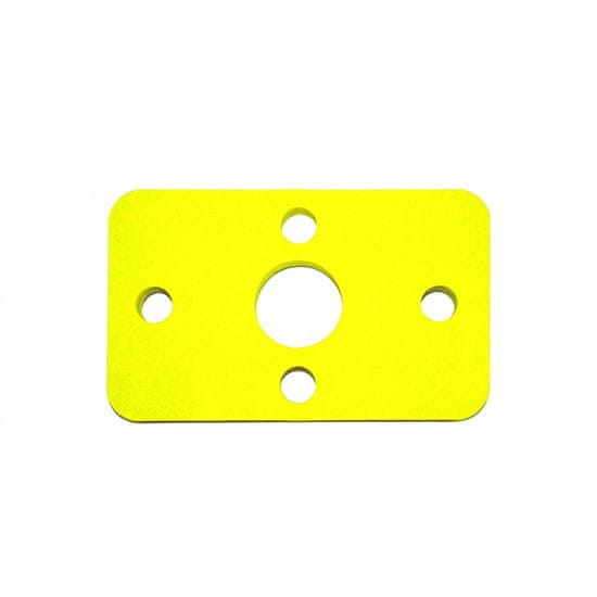 Tutee Plavecká deska KLASIK žlutá (32,6x20x3,8cm)