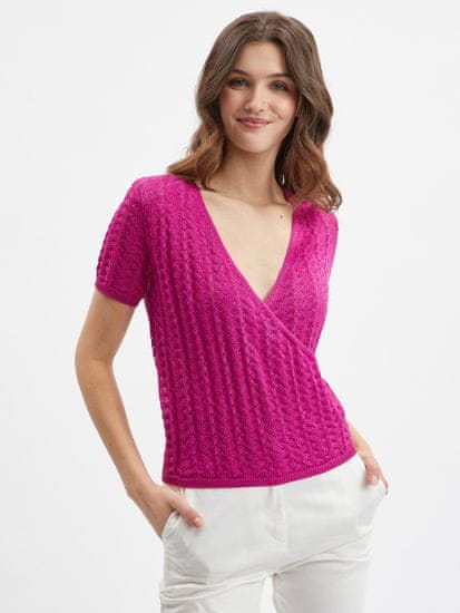Orsay Růžové dámské svetrové tričko