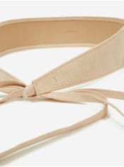 Orsay Béžový dámský pásek v semišové úpravě XL