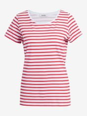 Orsay Bílo-červené dámské pruhované tričko S