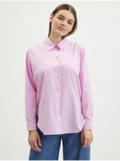 Jacqueline de Yong Růžová dámská pruhovaná košile JDY Ella M