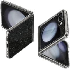 Spigen ochranný kryt Air Skin Glitter pro Samsung Galaxy Z Flip5, crystal quartz
