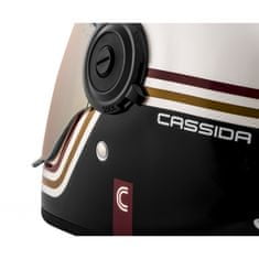 Cassida Integrální přilba na motorku Cassida Fibre Super Hooligan černo-měděná Velikost: L