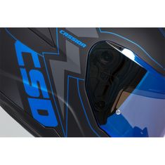 Cassida Integrální přilba na motorku Integral GT 2.1 Flash černo-modro-šedá Velikost: XL
