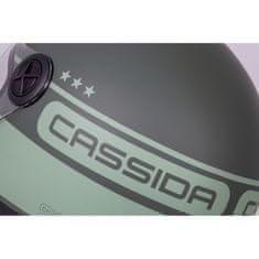 Cassida Otevřená přilba na motorku Handy Plus Chief zelená Velikost: XL