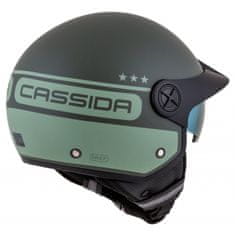 Cassida Otevřená přilba na motorku Handy Plus Chief zelená Velikost: XL