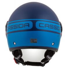 Cassida Otevřená přilba na motorku Handy Plus Linear modrá Velikost: S