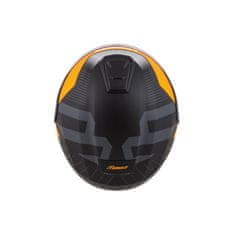 Cassida Vyklápěcí přilba na motorku Modulo 2.0 Profile černo-šedo-oranžová Velikost: S
