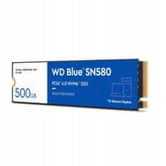 Western Digital Disk SSD WD Blue SN580 M.2 NVMe WDS500G3B0E 500 GB