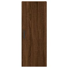 Greatstore Skříň highboard hnědý dub 34,5 x 34 x 180 cm kompozitní dřevo