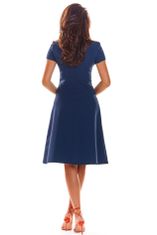 Infinite You Dámské mini šaty Sagrewel A282 tmavě modrá XL