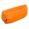 Samonafukovací vak Lazy Bag 200 x 70 cm oranžová