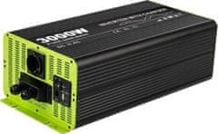 4DAVE UPS záložní zdroj s externí baterií 3000W, baterie 24V / AC230V čistý sinus