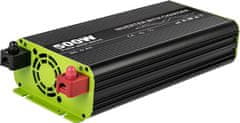 4DAVE UPS záložní zdroj s externí baterií 500W, baterie 12V / AC230V čistý sinus