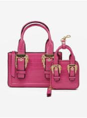 Versace Jeans Tmavě růžová dámská kabelka s pouzdrem Versace Jeans Couture UNI