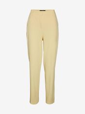 Vero Moda Světle žluté dámské kalhoty VERO MODA Zelda 44/30