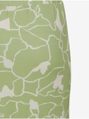 Fransa Bílo-zelená dámská vzorovaná midi sukně Fransa 48