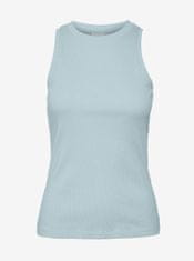 Vero Moda Světle modré dámské žebrované basic tílko AWARE by VERO MODA Lavender XL