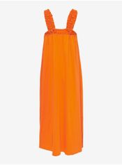 ONLY Oranžové dámské šaty ONLY May M
