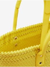 Desigual Žlutá dámská kabelka Desigual Basket Braided Zaire UNI