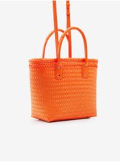 Desigual Oranžová dámská kabelka Desigual Basket Braided Zaire UNI