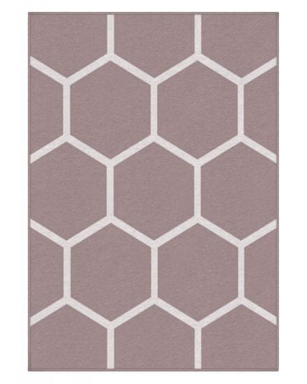 GDmats Designový kusový koberec Honeycomb od Jindřicha Lípy