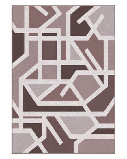GDmats Designový kusový koberec Labyrint od Jindřicha Lípy