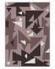 GDmats AKCE: 120x170 cm Designový kusový koberec Triangle od Jindřicha Lípy 120x170