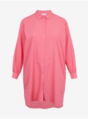 Fransa Růžová dámská dlouhá košile Fransa 52