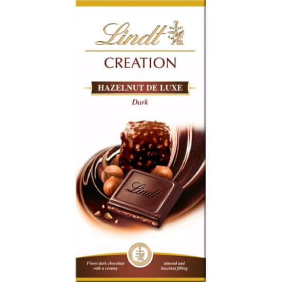 LINDT Creation mléčná čokoláda Hazelnut de Luxe 150g