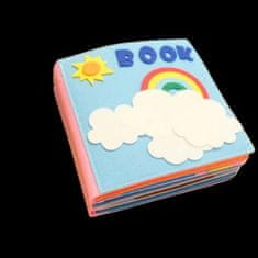 Mormark 3D Montessori kniha aktivit pro děti, senzorická knížka pro ráne učení | FIRSTBOOK