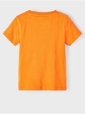 Oranžové klučičí tričko name it Mickey 98
