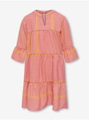 ONLY Růžové holčičí šaty ONLY Alberte 158-164