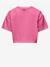 ONLY Růžové holčičí tričko ONLY Livia 110-116