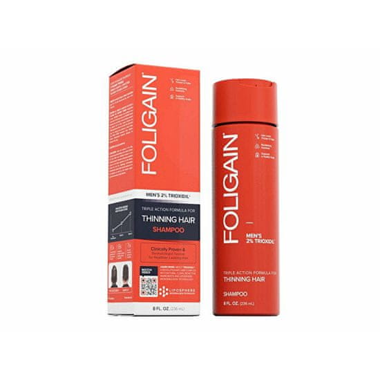 FOLIGAIN Šampon proti padání vlasů Triple Action (Men´s Shampoo) 236 ml