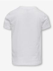ONLY Bílé holčičí tričko ONLY Benji 110-116