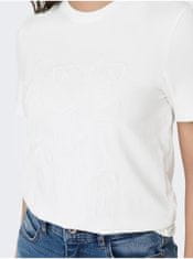 ONLY Bílé dámské tričko ONLY Anise S