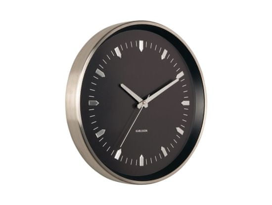 Karlsson Designové nástěnné hodiny 5912SI Karlsson 35cm