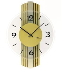 AMS design Designové nástěnné hodiny 9673 AMS 38cm