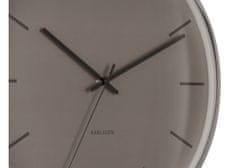 Karlsson Designové nástěnné hodiny 5859GY Karlsson 40cm