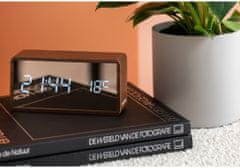 Karlsson Designové LED hodiny - budík 5878DW Karlsson 15cm