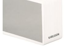 Karlsson Designové LED hodiny - budík 5879WH Karlsson 15cm