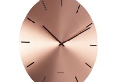Karlsson Designové kyvadlové nástěnné hodiny 5863CO Karlsson 47cm
