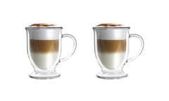 Vialli Design Sada 2 dvoustěnných latte hrnků, 250 ml, AMO 6421